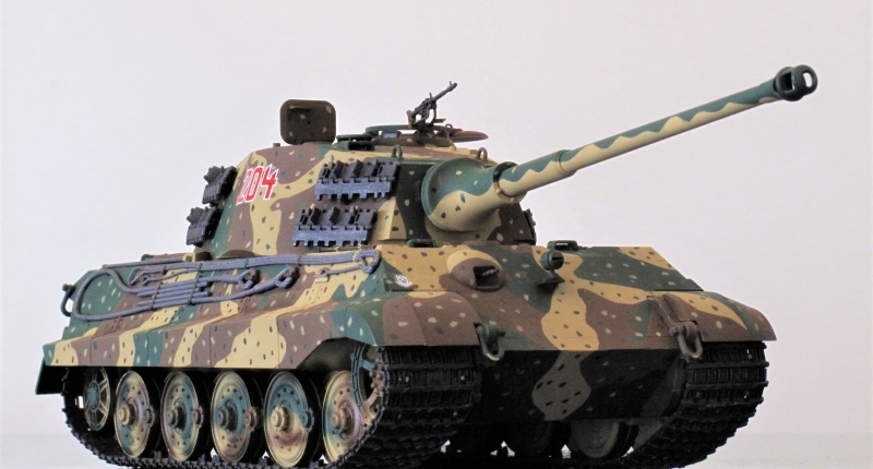 ドイツ重戦車キングタイガー（アルデンヌ戦線）(タミヤ 1/35)＞特集 AFVモデル＞2021年8月号