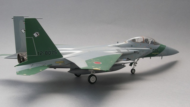 プラモデル完成機　1/48　航空自衛隊 F-15J イーグル 戦闘機 プラモデル完成品 ハセガワ 1/48 F-15J イーグル 航空自衛隊