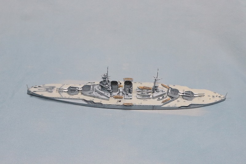 英国海軍戦艦 クイーン・エリザベス1918 （ピットロード 1/700