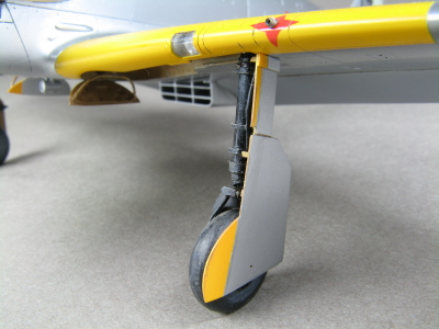 主脚のディテール