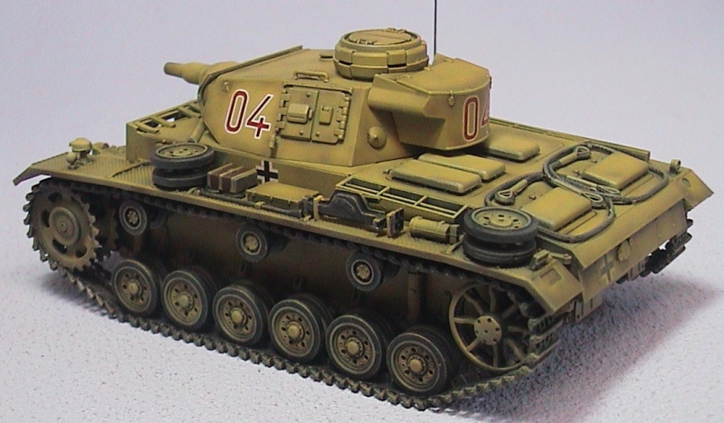 ドイツ陸軍Ⅲ号戦車N型 （タミヤ1/35)