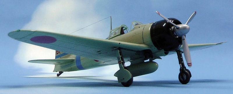 零戦21型・空母蒼龍艦載機 (タミヤ 1/72) Zero21 (tamiya 1/72) 完成