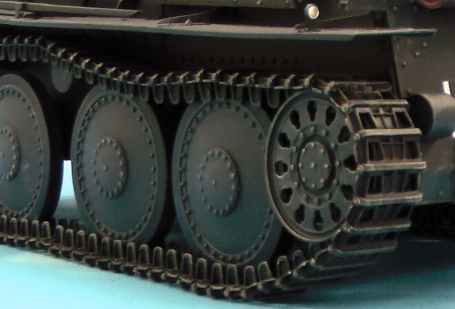 ドイツ38(t) 戦車 (パンダホビー1/16)