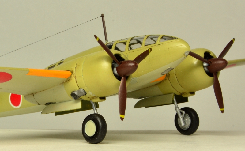 飛行機プラモデル製作 100式司偵3型 Ki 46 3 Dainah Ls 1 72