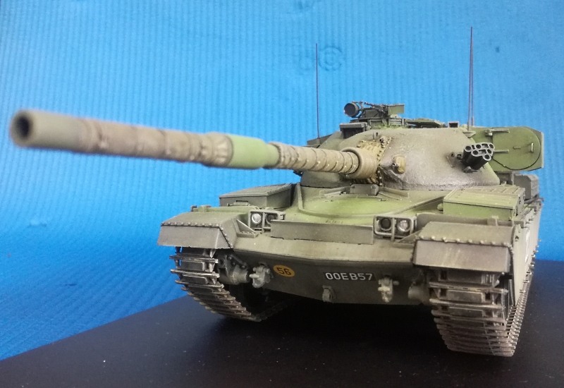 チーフテンMk.5制作記 (タミヤ 1/35)＞ 戦車プラモデル製作＞2018年3月号