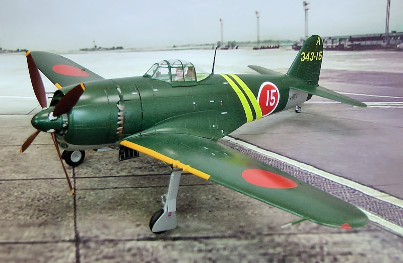 日本海軍局地戦闘機紫電改前期型 ハセガワ1 32 飛行機プラモデル製作 18年5月号