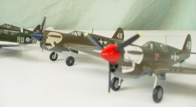 P-40(various Model)＞飛行機プラモデル製作＞2019年2月号