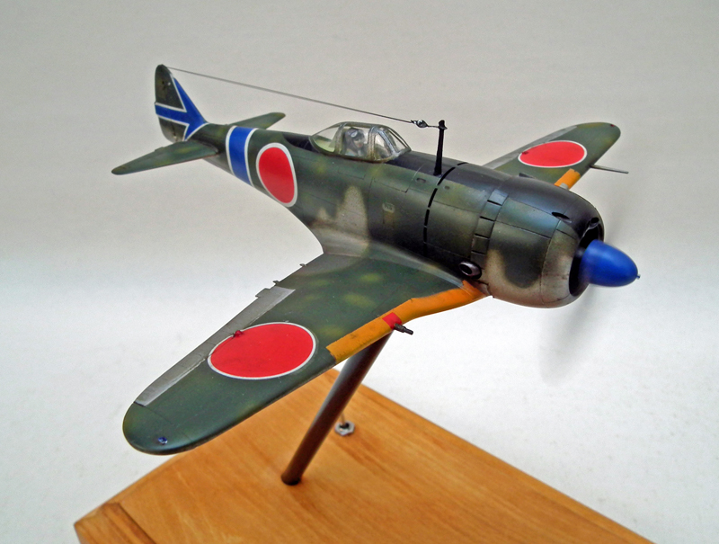 日本陸軍二式戦闘機「鍾馗」(ハセガワ1/72)＞飛行機プラモデル製作