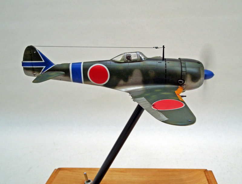 日本陸軍二式戦闘機「鍾馗」(ハセガワ1/72)＞飛行機プラモデル製作