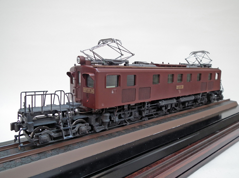 旧国鉄の貨物用電気機関車EF18 (アオシマ1/50)＞プラモデル製作＞ 2020 ...