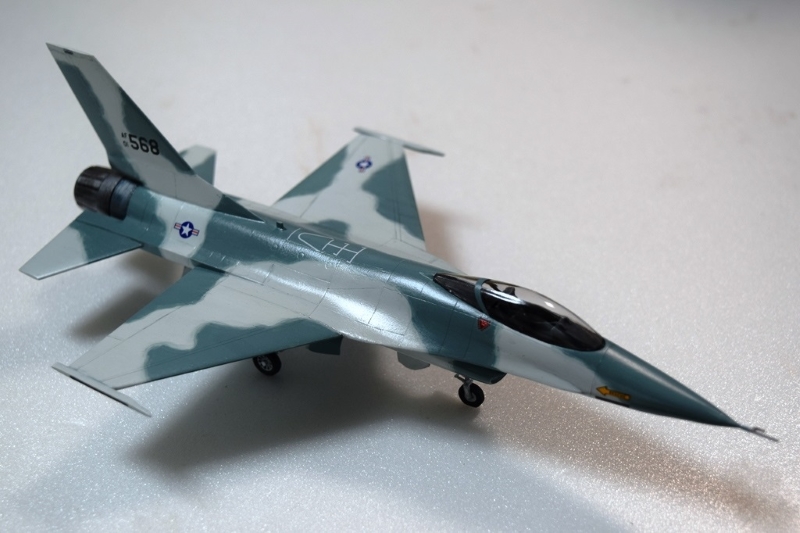 F-16A(?) YF-16A(?) (アカデミー 1/72)＞ 飛行機プラモデル製作＞2021年6月号