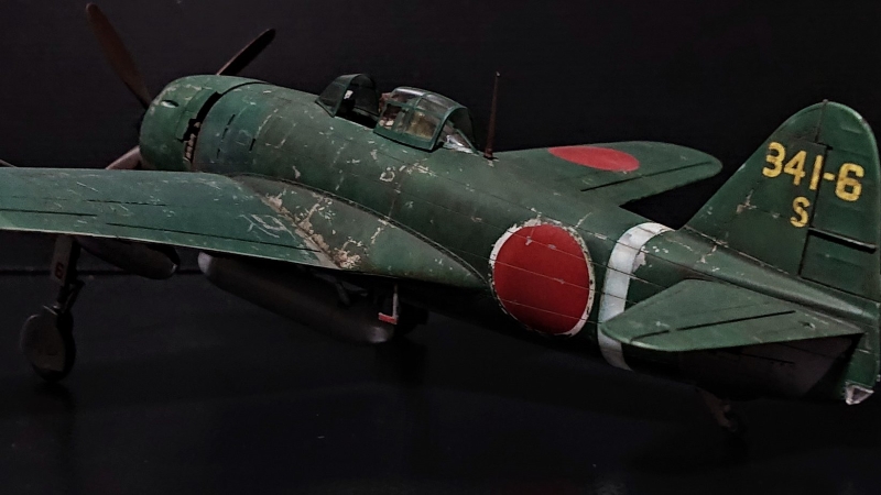 紫電改と紫電 (ハセガワ1/48)＞ 特集 日の丸＞2021年3月号