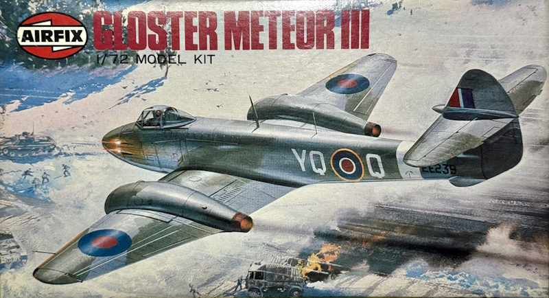 プラモデル完成機　1/48　グロスターミーティアF.3 グロスター ミーティア F.3 (プラモデル) - ホビーサーチ ミリタリープラモ