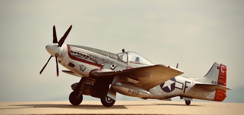 P-51D ムスタング（アカデミー 1/72）＞特集 世界の名機コレクション