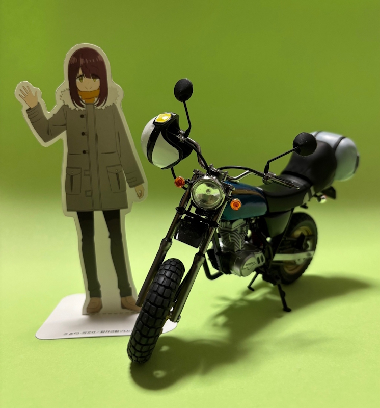 ゆるキャン△SEASON3 土岐綾乃のミニバイク (アオシマ 1/12)＞誌上個展