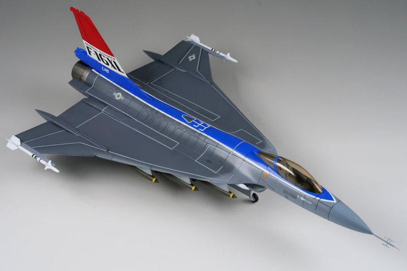 F-16XL単座型、F-16XL複座型、F-16/79、F-16DSI実験機( ハセガワ+