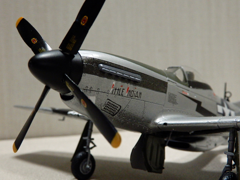 Model Tech P-51 MUSTANG 翼長1676mm ARFキット 90クラス 半完成キット