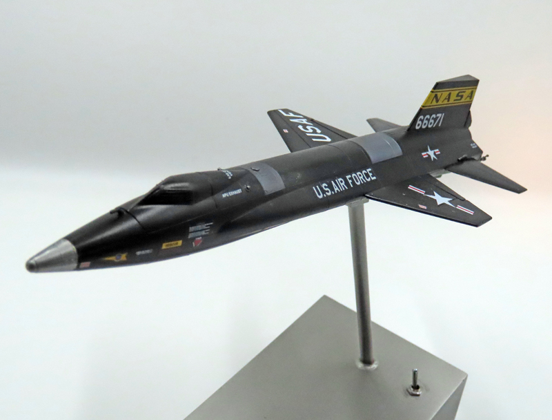 X-15 （モノグラム 1/72)＞プラモデルの製作＞2025年11月号