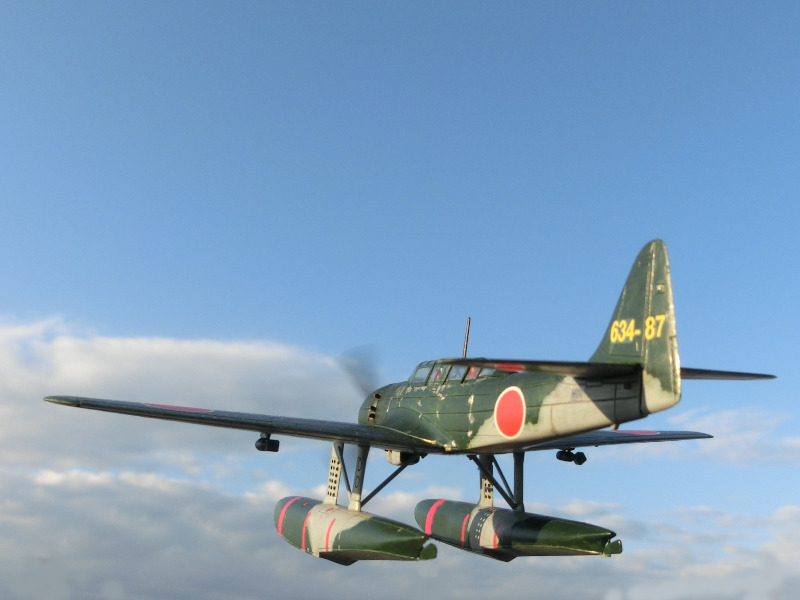 空撮】瑞雲(アオシマ、 フジミ 1/72)＜ 空撮 ＜ 2025年12月号