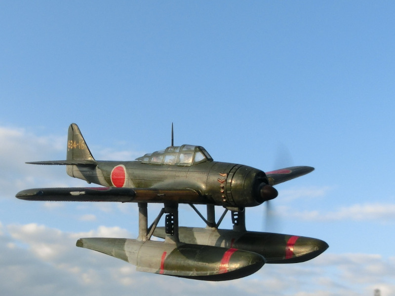 空撮】瑞雲(アオシマ、 フジミ 1/72)＜ 空撮 ＜ 2025年12月号