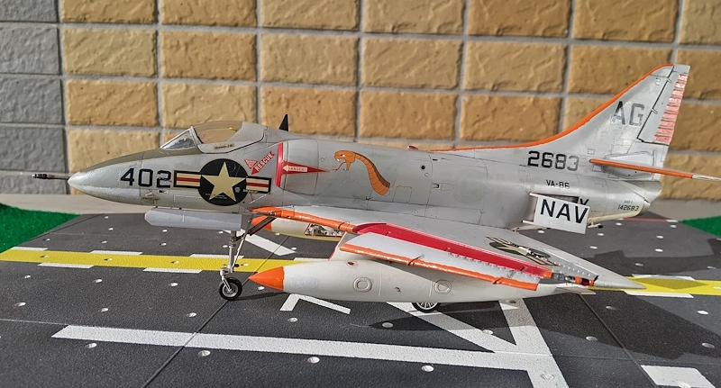A-4B スカイホーク（ハセガワ 1/48）＞特集 世界の名機コレクション