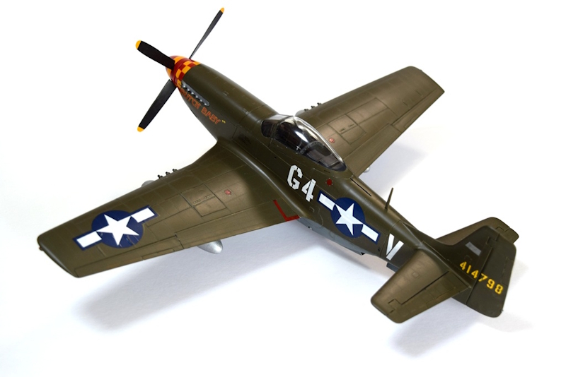 P-51D ムスタング (ハセガワ 1/32)＞ 飛行機プラモデル製作＞2025年