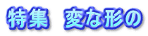 特集 変な形の